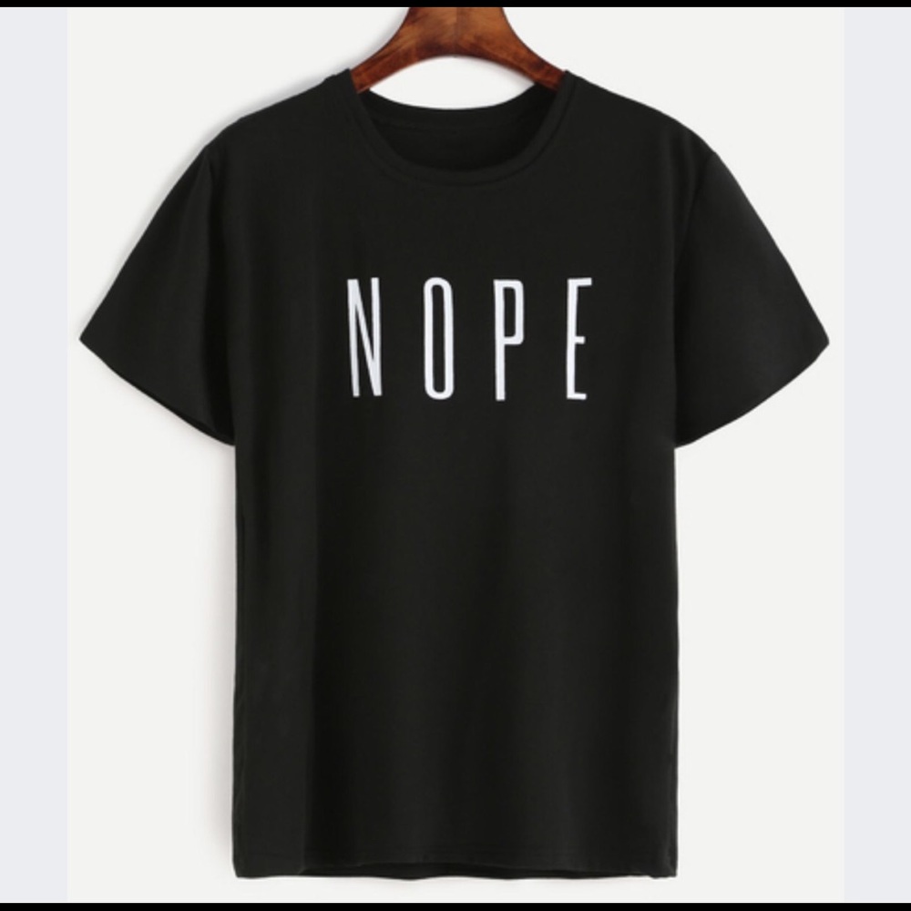Nope Graphic T-Shirt (women’s)